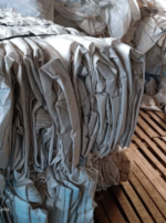 Radovanski big bags usados e sacarias. Big bags higienizados, sem lavar ou batifos - Brancos ou com logomarca - válvula superior e inferior - 4 alças - capacidade para 1.000Kg - Preimeiro uso e seminovos com liner.